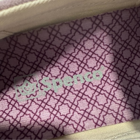 Spenco Santa Barbara Rivet NEW size 5.5 Elderberry Suede Sip On Loafer Sneaker - Picture 6 of 14